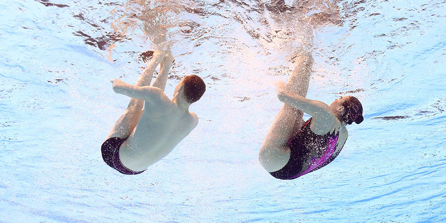 Мальцев и Гурбанбердиева выиграли техническую программу на ЧР по синхронному плаванию