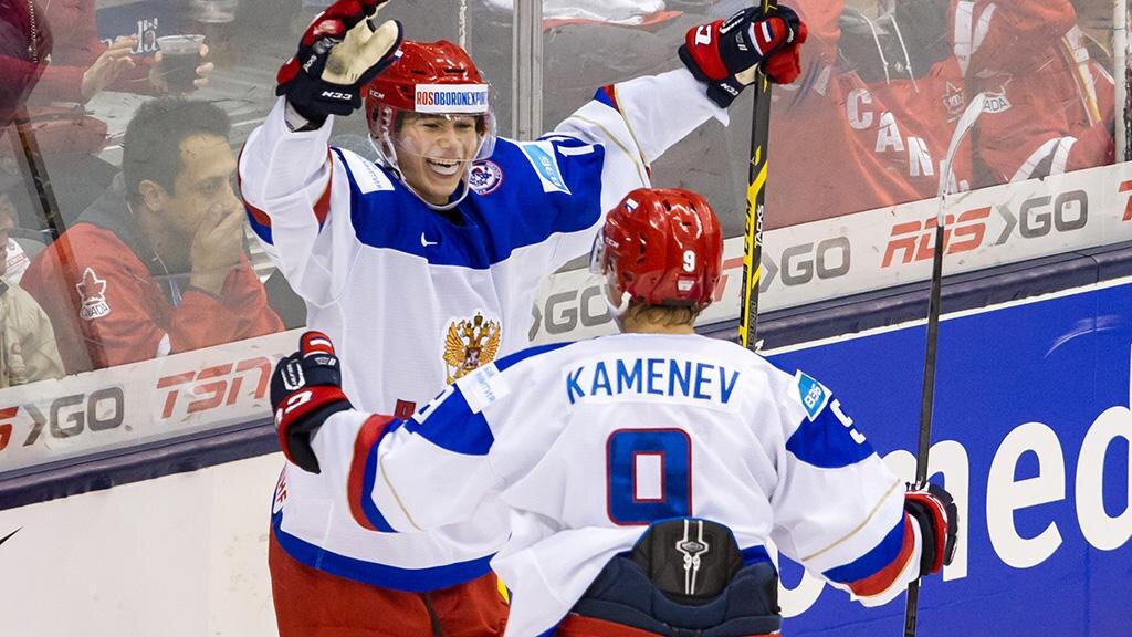 Каменев забросил первую шайбу в НХЛ