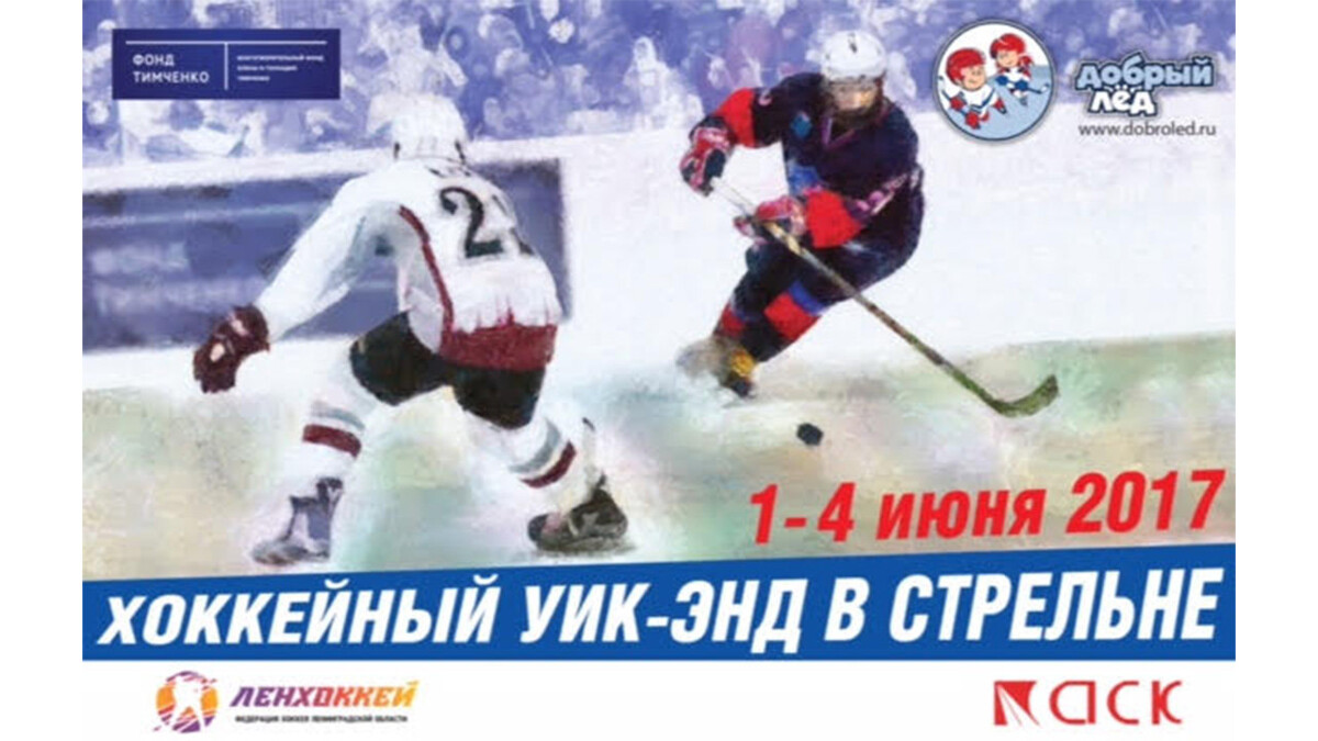 В Санкт-Петербурге пройдет детский хоккейный турнир при поддерджке Фонда Тимченко