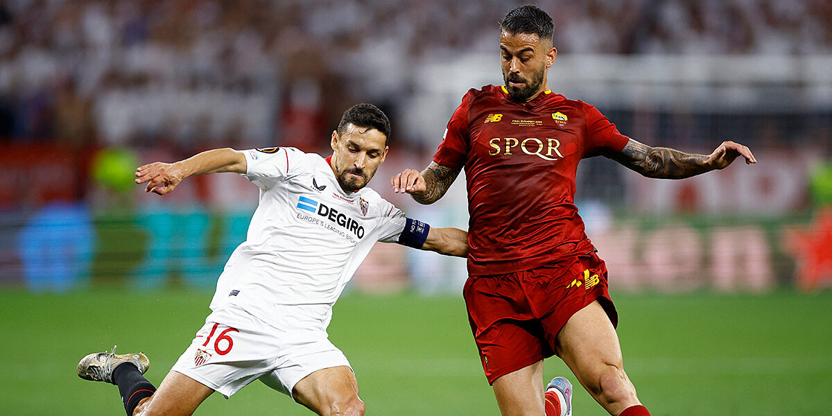 «Рома» обыгрывает «Севилью» после первого тайма финала Лиги Европы благодаря голу Дибалы