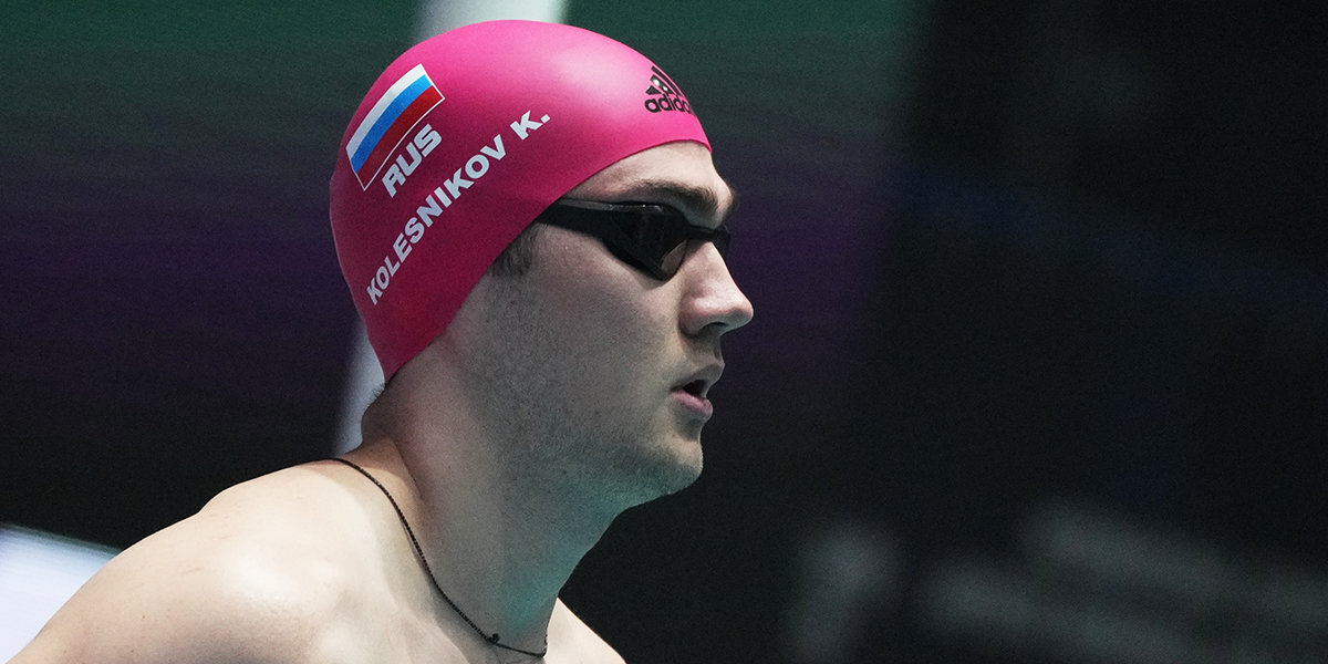 Климент Колесников выиграл золото в заплыве на 100 метров на Спартакиаде