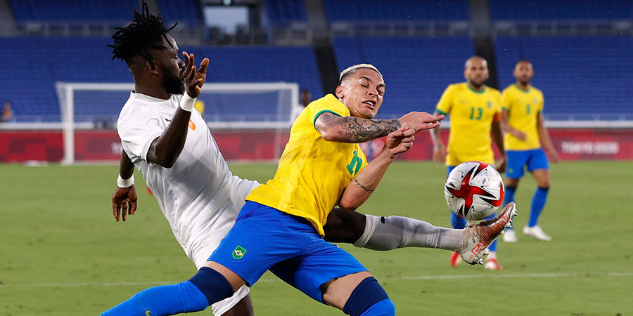 Малком не помог сборной Бразилии обыграть Кот-д’Ивуар на ОИ
