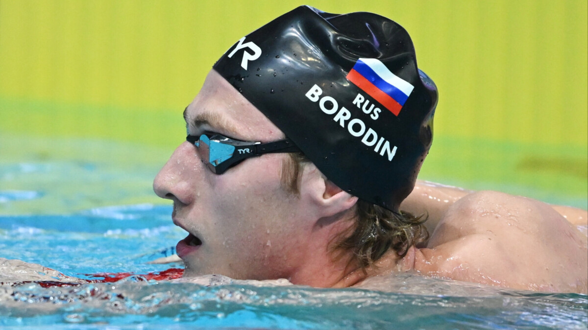 Илья Бородин победил на дистанции 400 м комплексным плаванием в Баня‑Луке