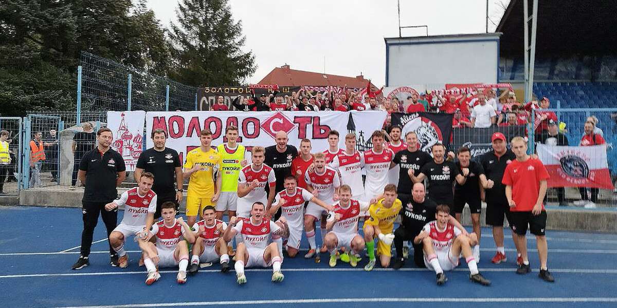 «Спартак» в большинстве обыграл на выезде «Балтику» в матче Молодежной футбольной лиги
