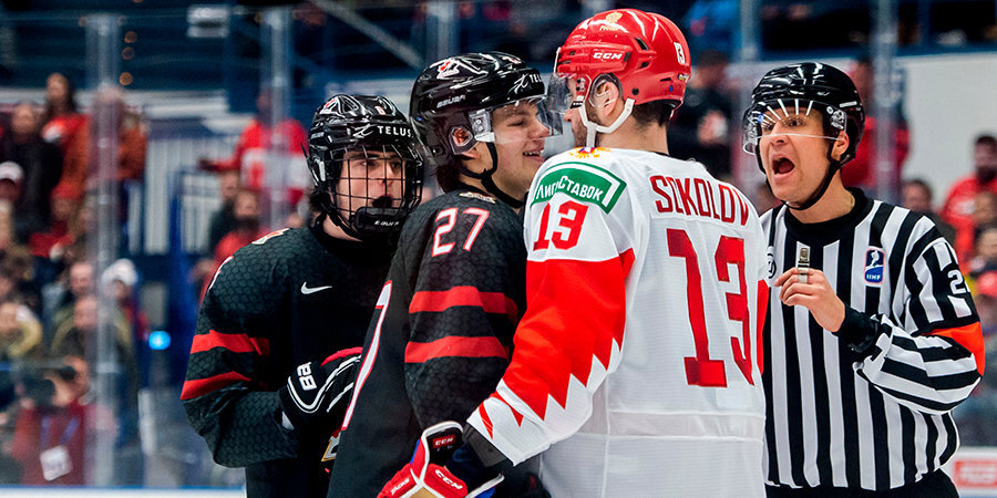 Телекамера спасла Канаду в финале МЧМ. Новый мем в хоккейном мире