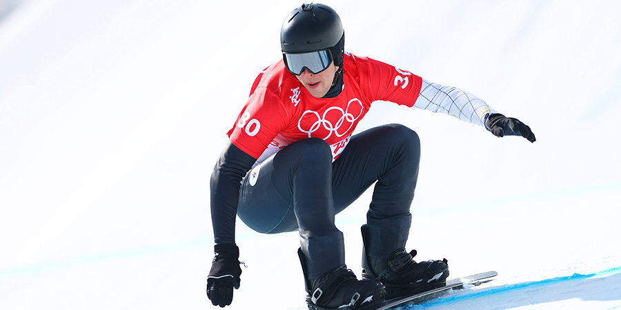 Россияне Пауль и Донских выступят в малом финале в сноуборд-кроссе на ОИ в Пекине