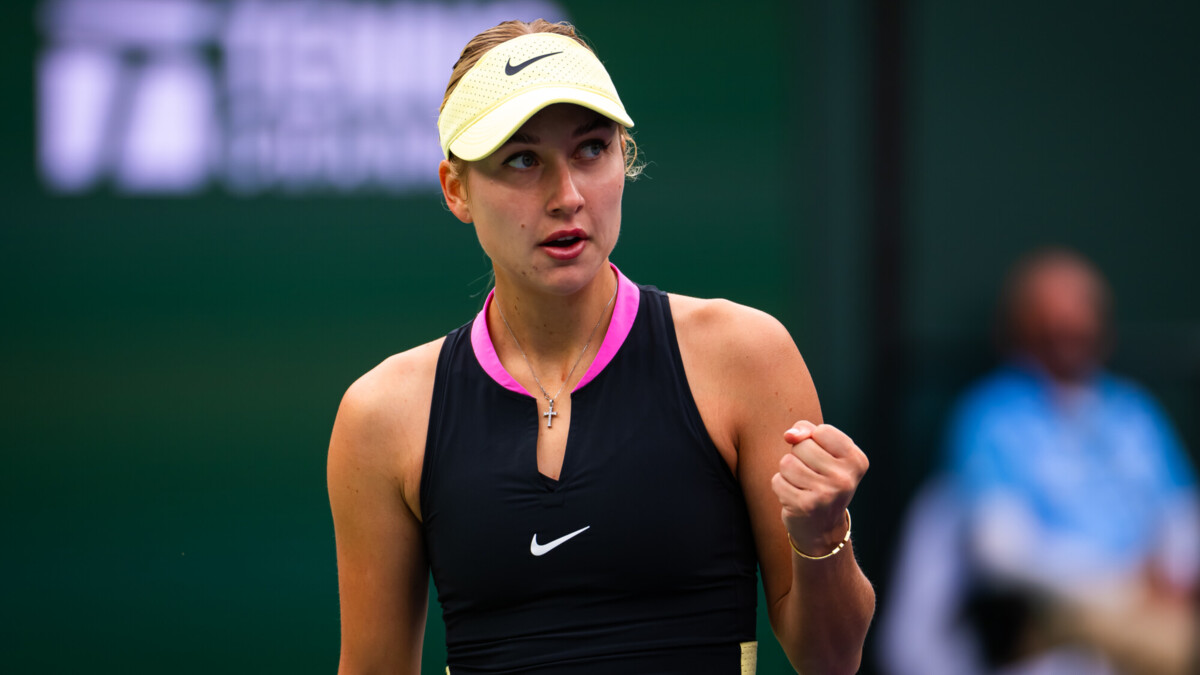Потапова вышла в четвертьфинал теннисного турнира в Индиан‑Уэллсе
