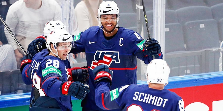Сборные США и Словакии стартовали с побед на чемпионате мира по хоккею-2022