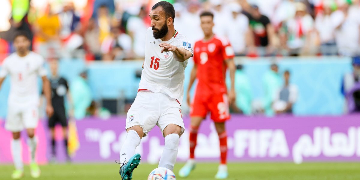 Чешми признан лучшим игроком матча Уэльс — Иран на ЧМ-2022 по версии ФИФА