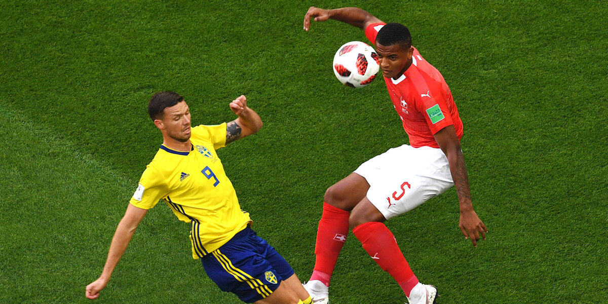 Швеция обыграла Швейцарию. 1:0. Гол и лучшие моменты