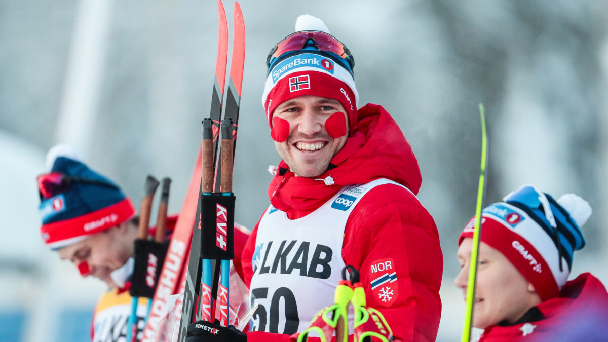 Сборная Норвегии выиграла мужскую эстафету на этапе Кубка мира по лыжным гонкам в Швеции