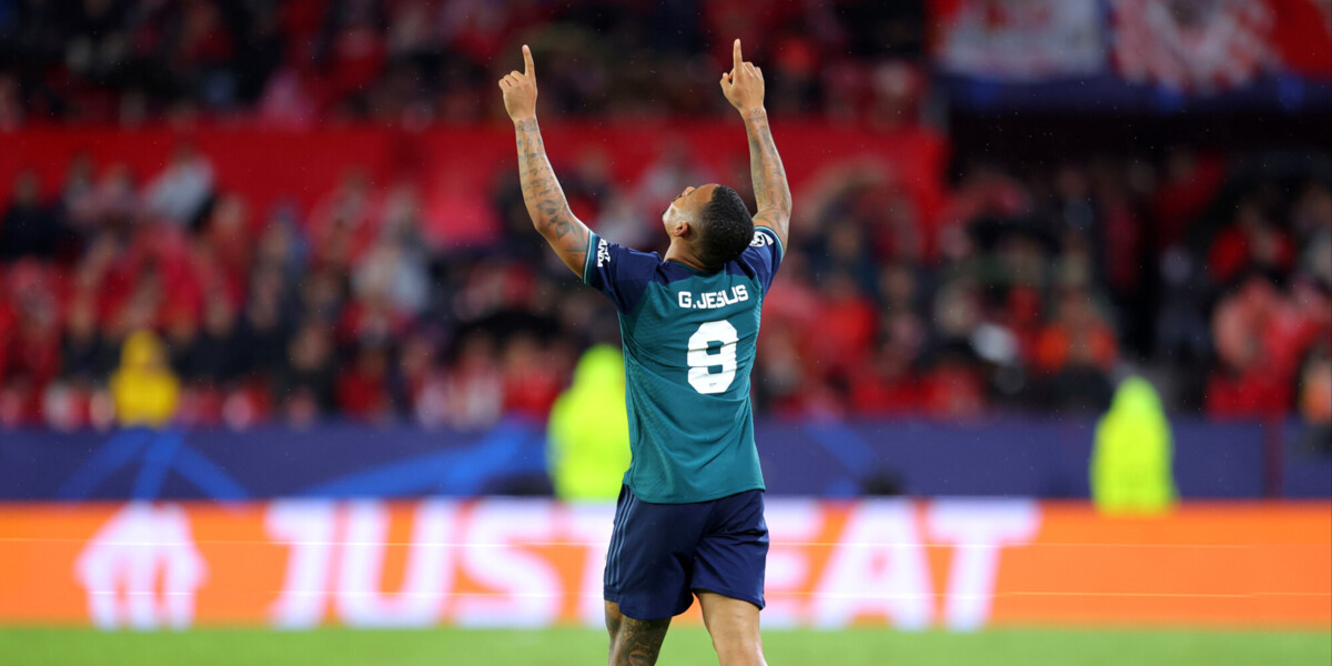 Гол Жезуса принес «Арсеналу» победу над «Севильей» в матче Лиги чемпионов