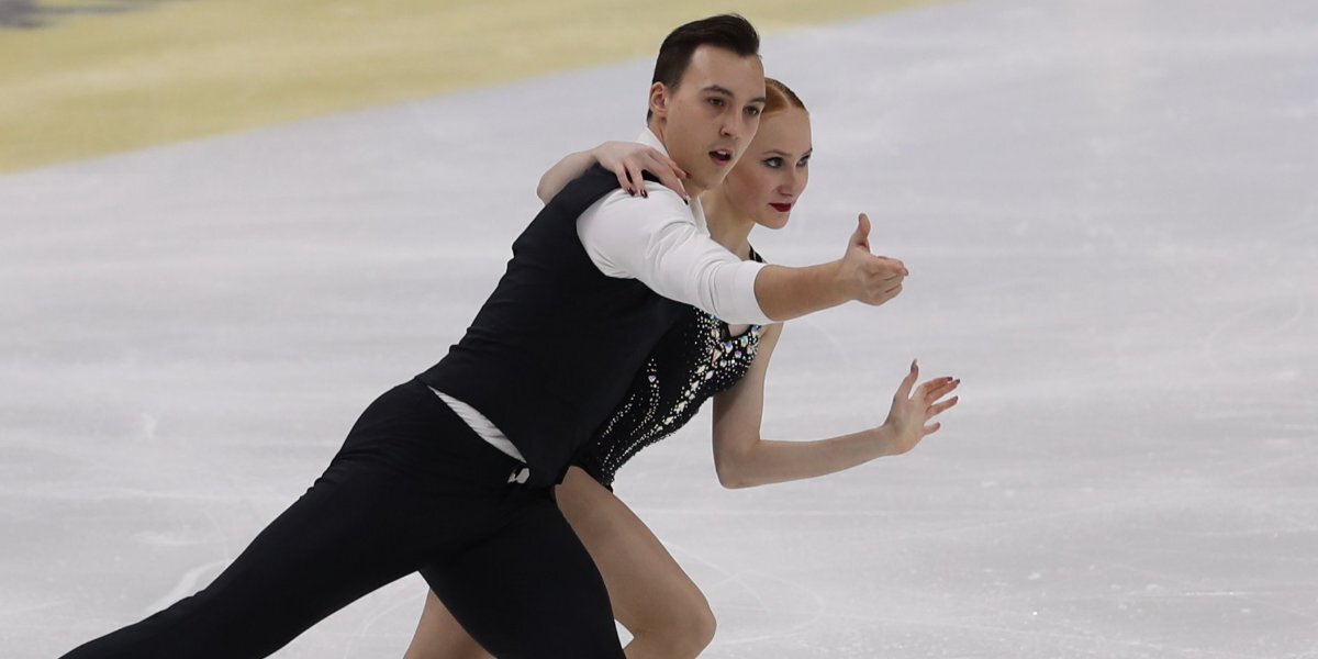 Осокина и Грицаенко — о короткой программе в финале юниорского Гран-при: «Если бы арена была стандартная, всё было бы хорошо»