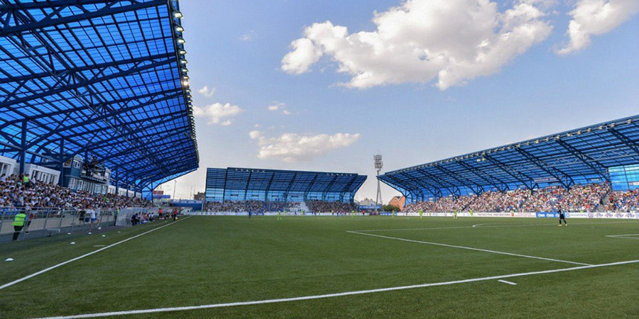 «Оренбург» показал кадры реконструкции домашнего стадиона (видео)