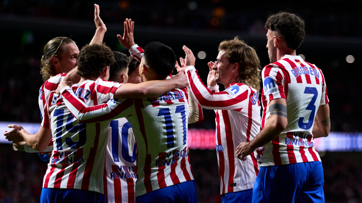 «Атлетико» вышел в 1/8 финала Кубка Испании по футболу