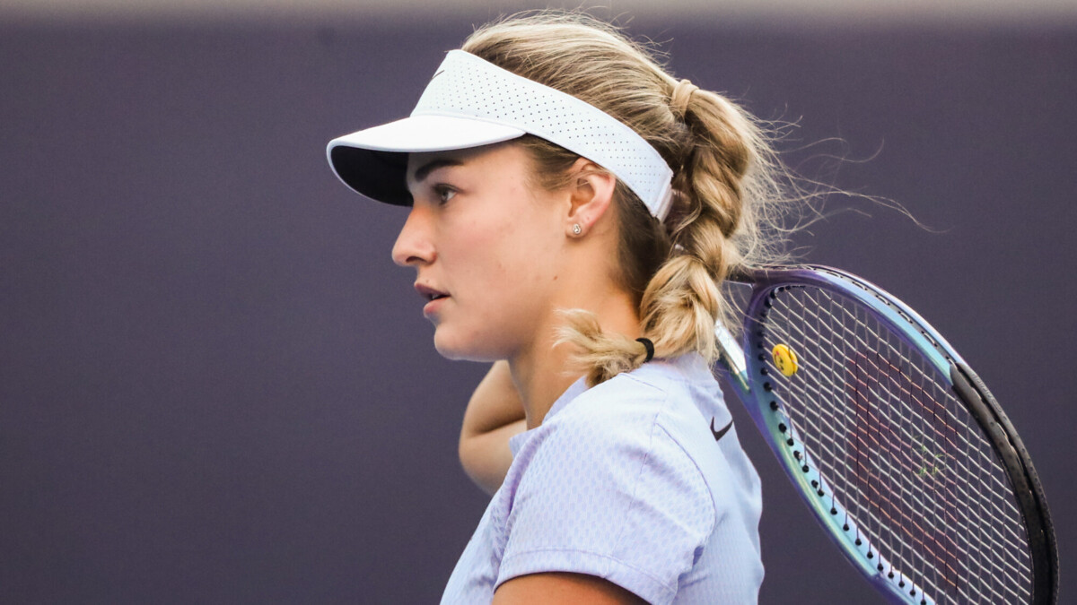 Калинская снялась с Australian Open, не сыграв ни одного матча