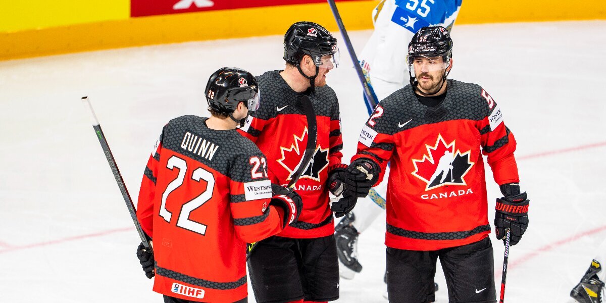 Канада уверенно обыграла Казахстан, Финляндия была сильнее Франции на чемпионате мира-2023 по хоккею