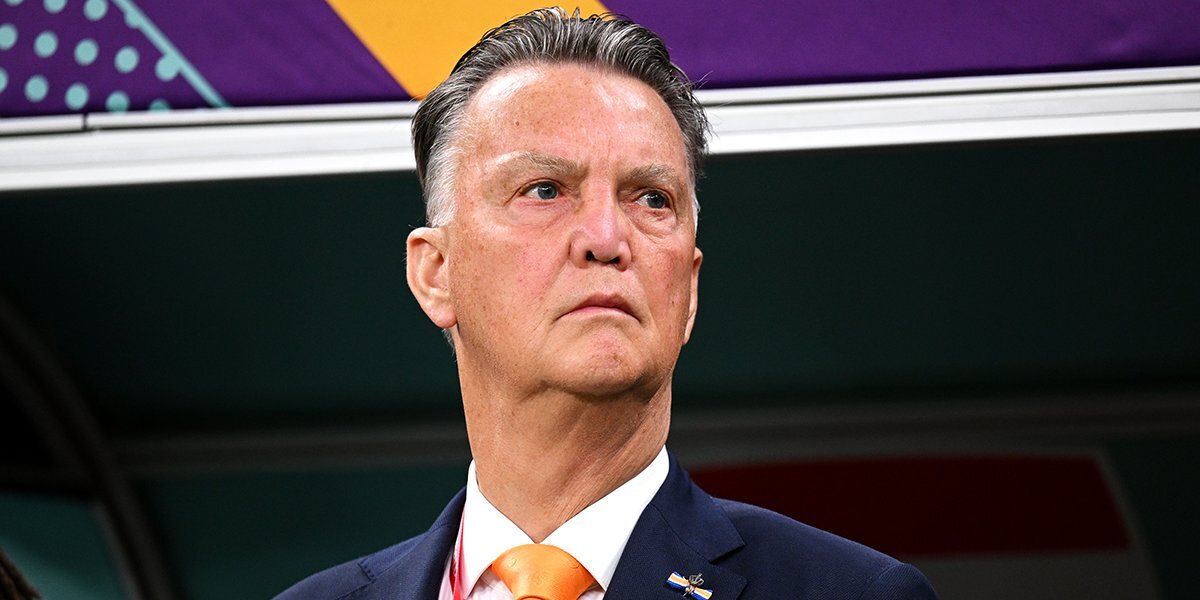Ван Гал объявил об уходе с поста главного тренера сборной Нидерландов