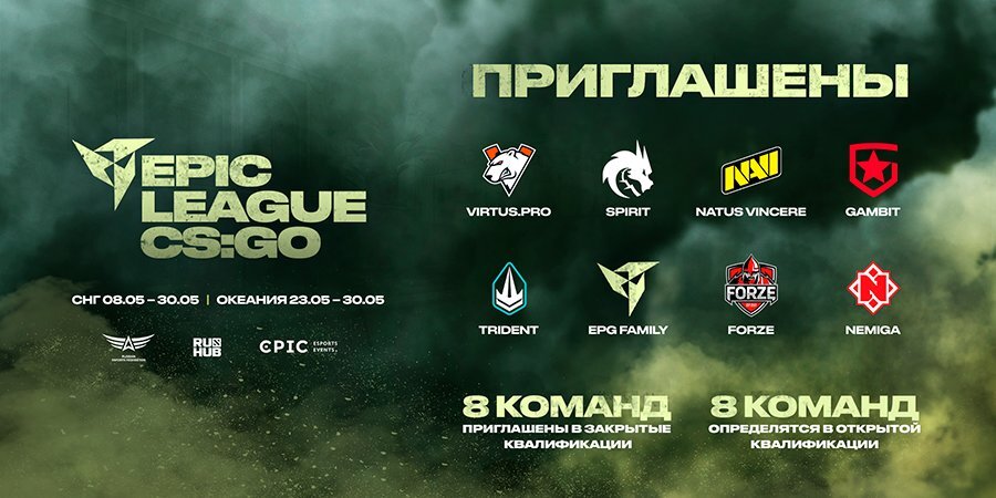 ФКС России и Epic Esports Events проведут первый RMR-турнир 2021 года