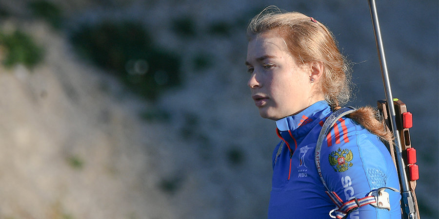Победительницу спринта на ЧР биатлонистку Дербушеву вдохновила чистая стрельба Кирилла Бажина