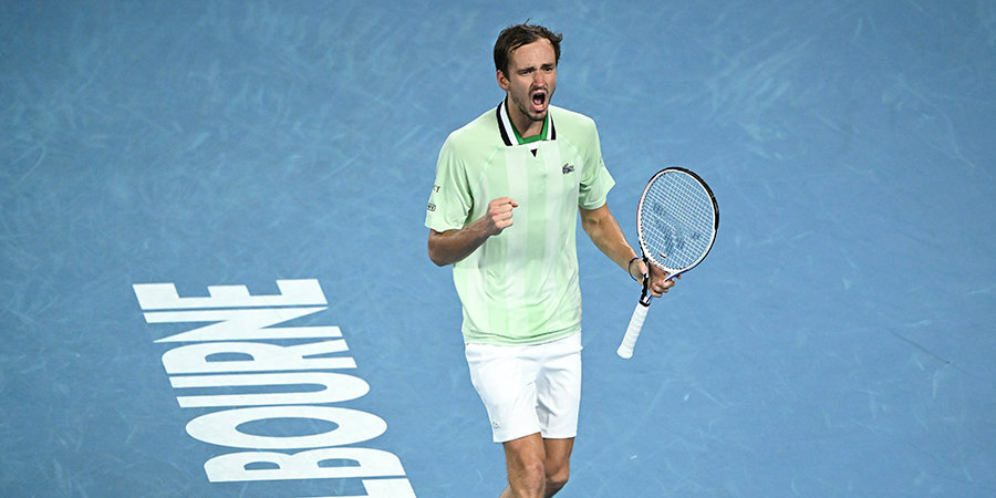 Медведев упомянул Джоковича после победного матча на Australian Open. Зрителям это не понравилось