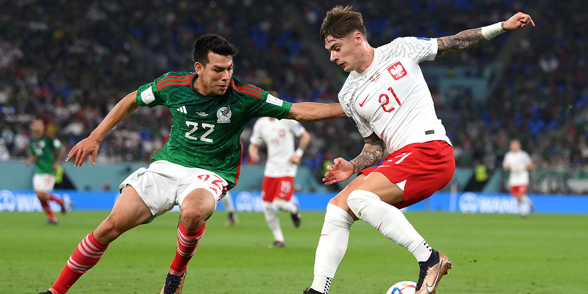 Мексика — Польша: команды не открыли счет в первом тайме матча ЧМ-2022 в Катаре