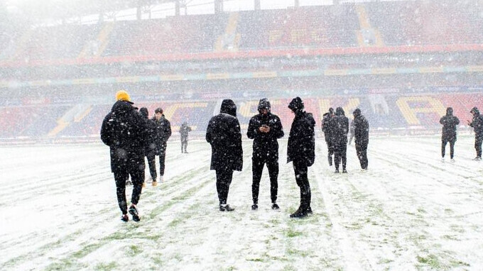 ЦСКА и «Ростов» не хотят играть в снегопад и выступили за перенос матча