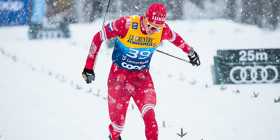 Большунов занял второе место в масс-старте на этапе «Тур де Ски» в Оберстдорфе