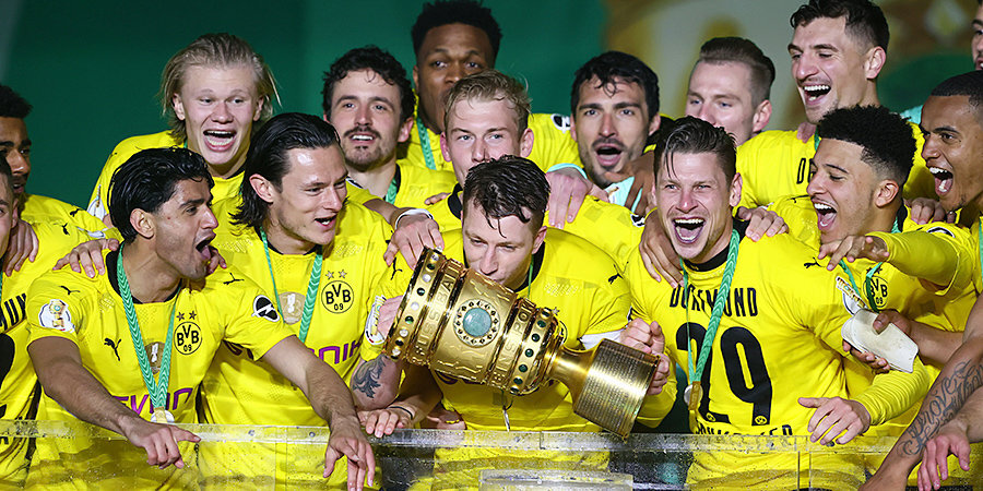 Дортмундская «Боруссия» разгромила «Лейпциг» и в 5-й раз в истории выиграла Кубок Германии