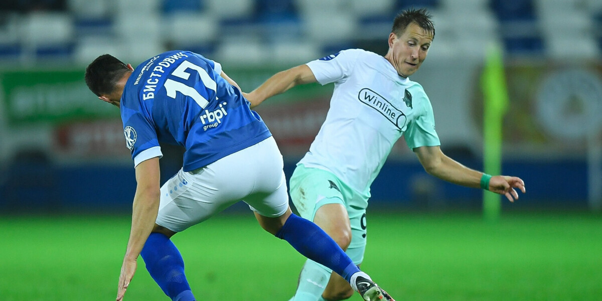 «Балтика» в матче с «Краснодаром» показала лучшую игру в сезоне, считает Щербаченко