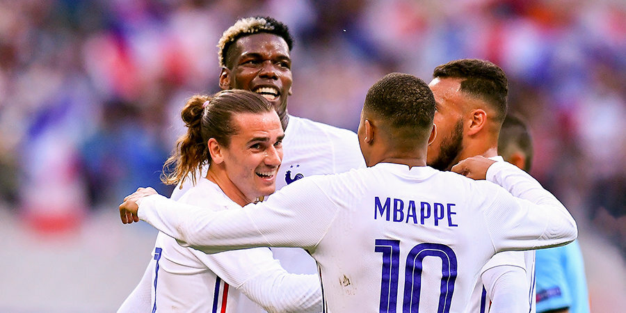Мбаппе, Бензема, Гризманн — в атаке Франции на матч с Венгрией на Евро