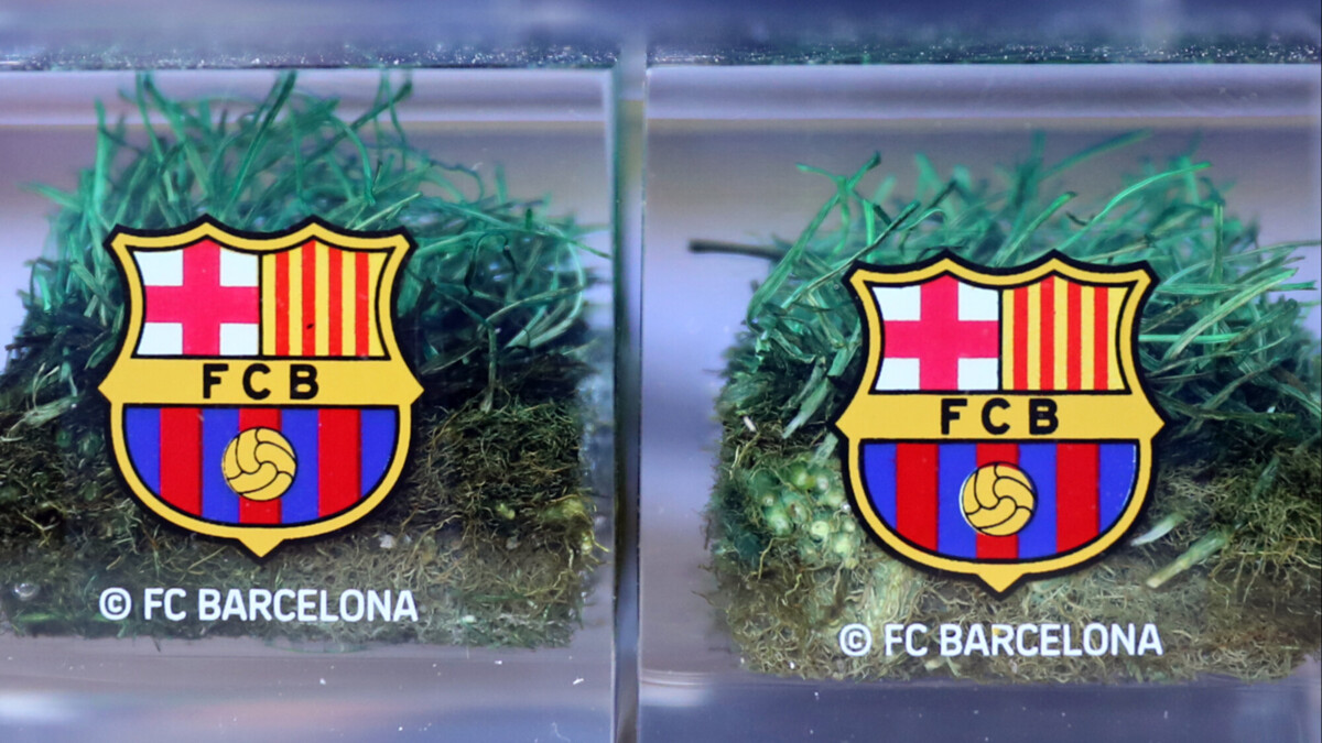 «Барселона» запустила продажу бриллиантов, произведенных из травы с «Камп Ноу»