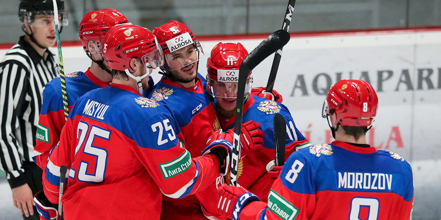 Стали известны звенья сборной России перед четвертьфиналом МЧМ