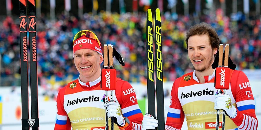 Ретивых и Большунов завоевали серебро и бронзу в спринте на этапе «Тур де Ски» в Валь-ди-Фьемме