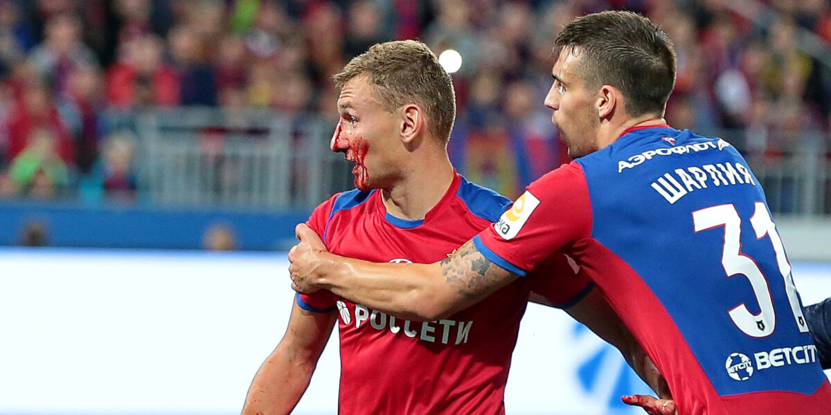 ЦСКА назвал диагнозы получивших травмы Чалова и Сигурдссона