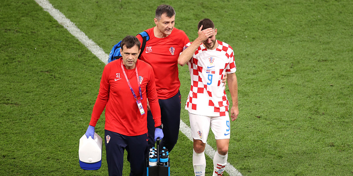 Хорватия — Марокко — 2:1: хорвата Крамарича из-за травмы заменили на Влашича в матче за бронзу ЧМ-2022 в Катаре