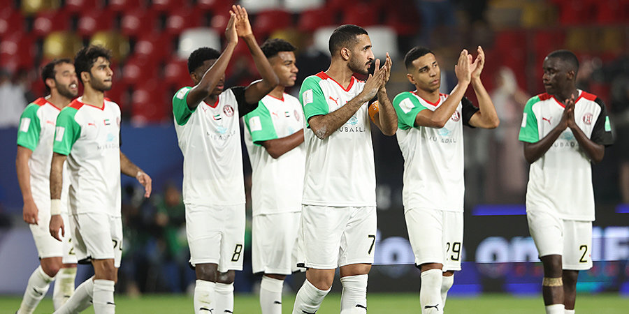 Футболисты «Аль-Джазиры» вышли в 1/4 финала клубного чемпионата мира, разгромив «Пираэ»