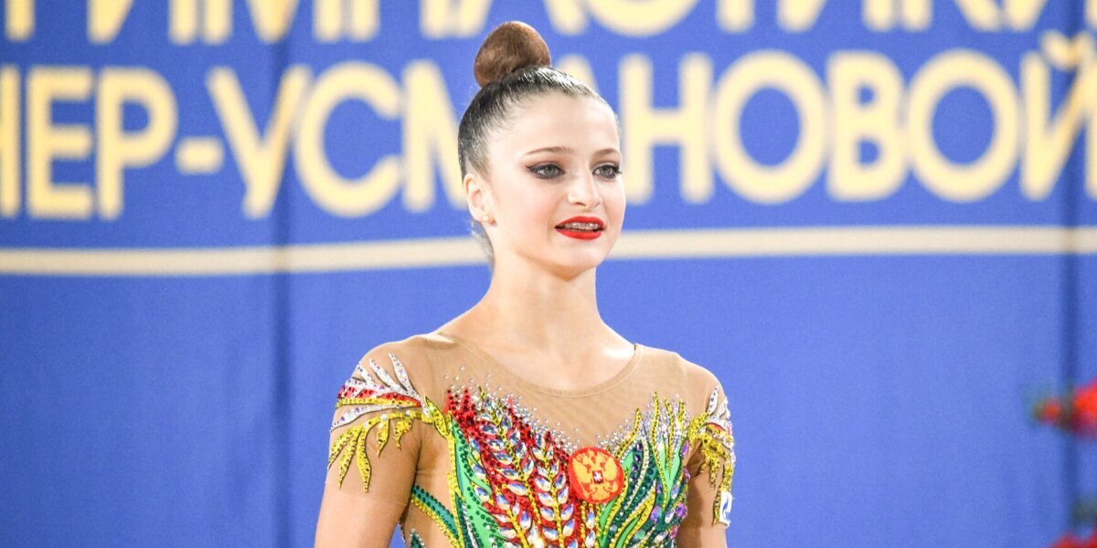 Щенятская одержала победу в упражнении с обручем на этапе Кубка Сильнейших по художественной гимнастике