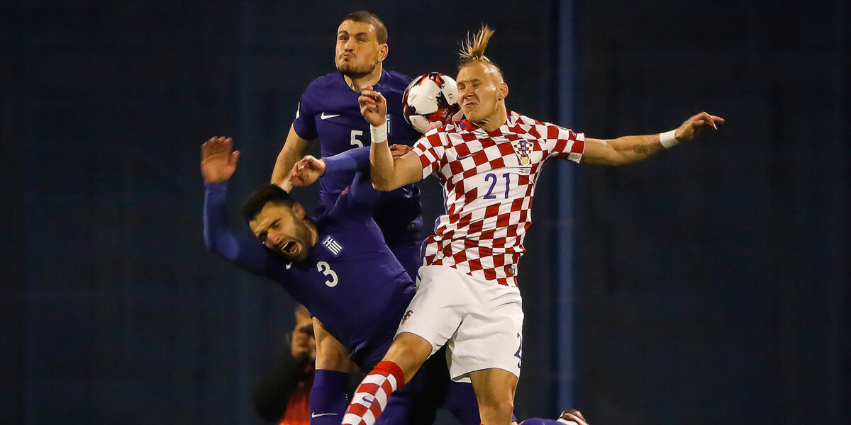 Хорватия громит Грецию в первом стыковом матче ЧМ-2018: голы и лучшие моменты