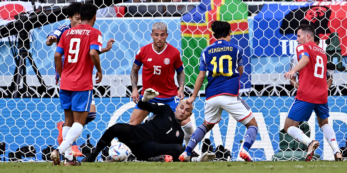 Япония — Коста-Рика — 0:1: японец Минамино вышел на замену в матче ЧМ-2022