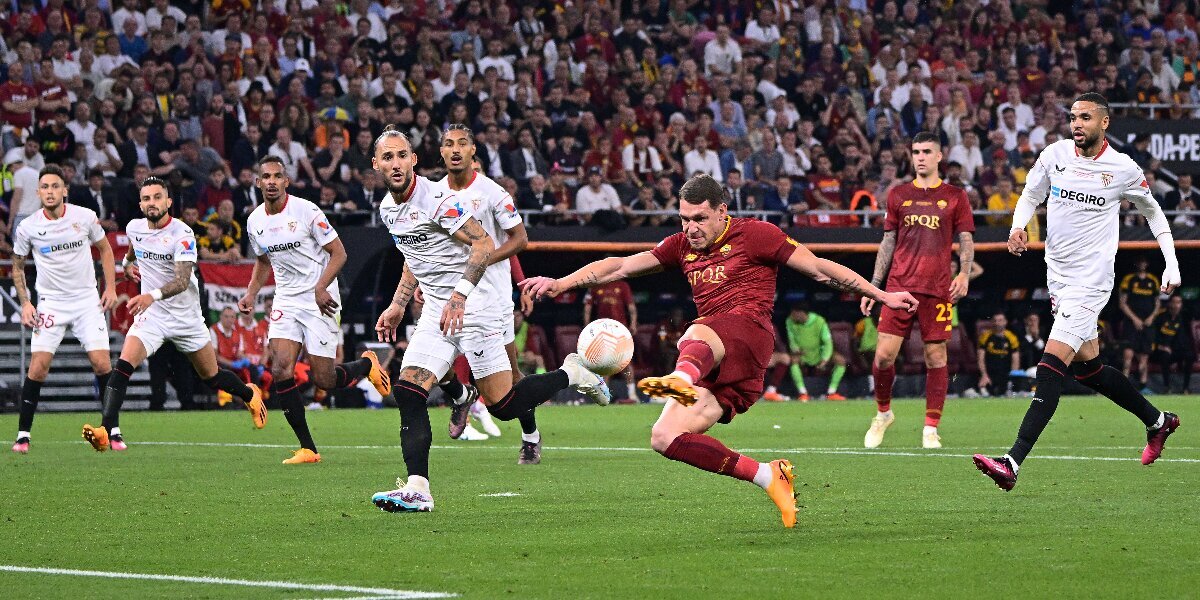 «Севилья» и «Рома» не забили голов в первом тайме дополнительного времени финала Лиги Европы