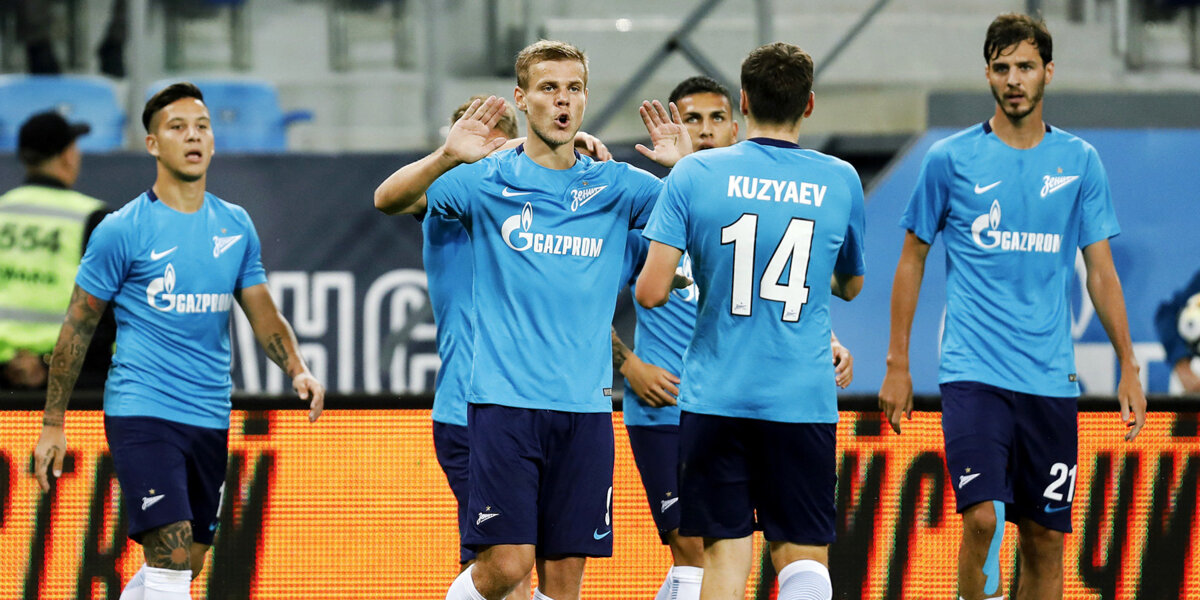 Дубль Кокорина вывел «Зенит» в групповой этап Лиги Европы: голы и лучшие моменты