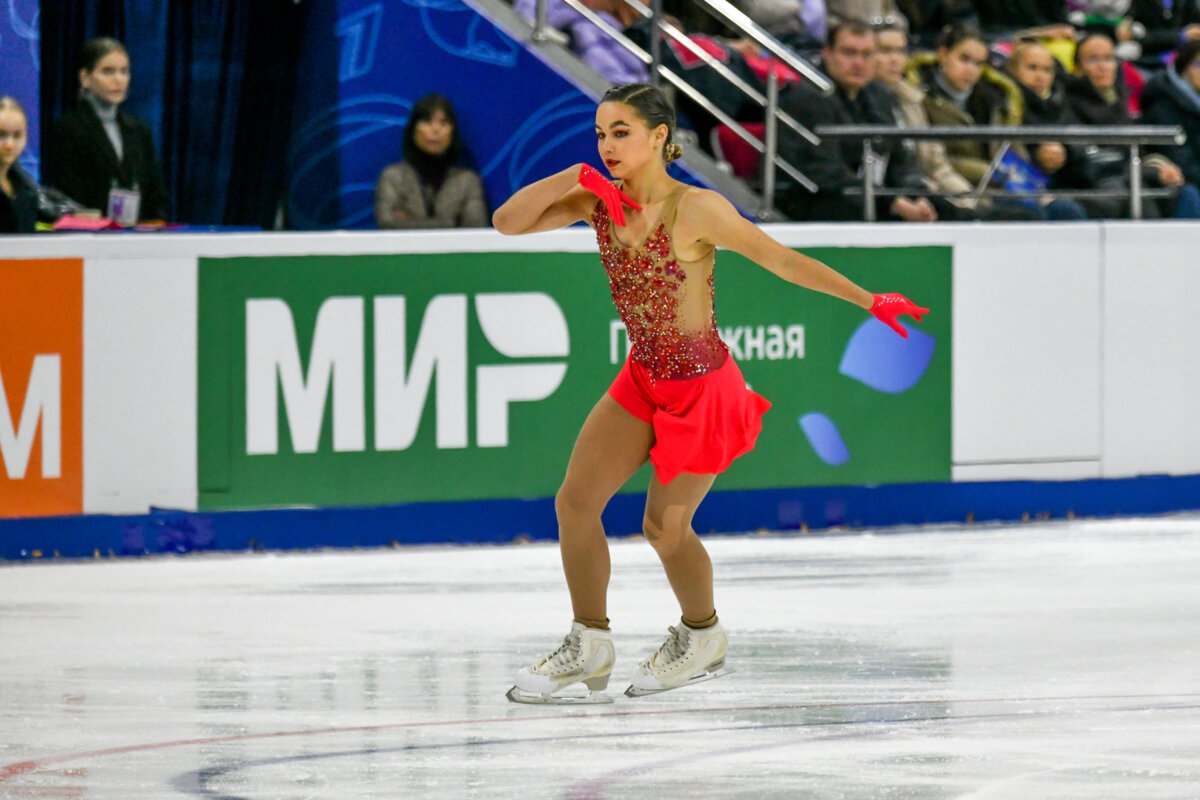 Фигуристка Гущина выиграла чемпионат Санкт-Петербурга