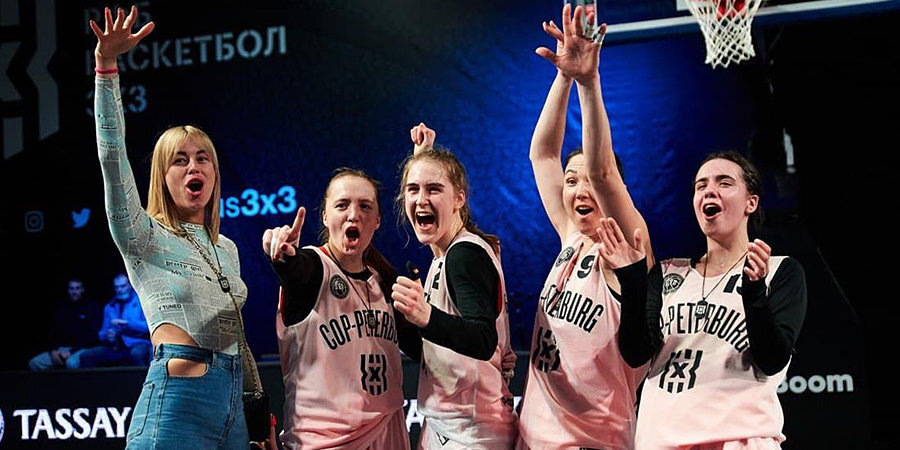 «COP-Peterburg» стала победителем чемпионата России по баскетболу 3х3