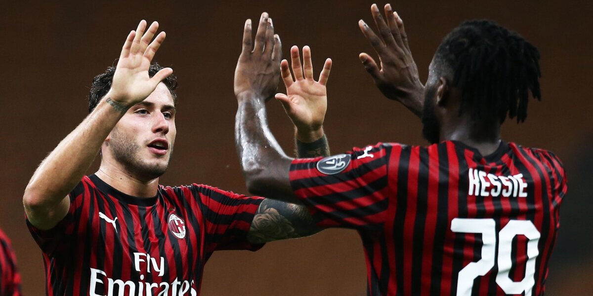 «Милан» обыграл «Фиорентину» и повторил клубный рекорд в Серии А
