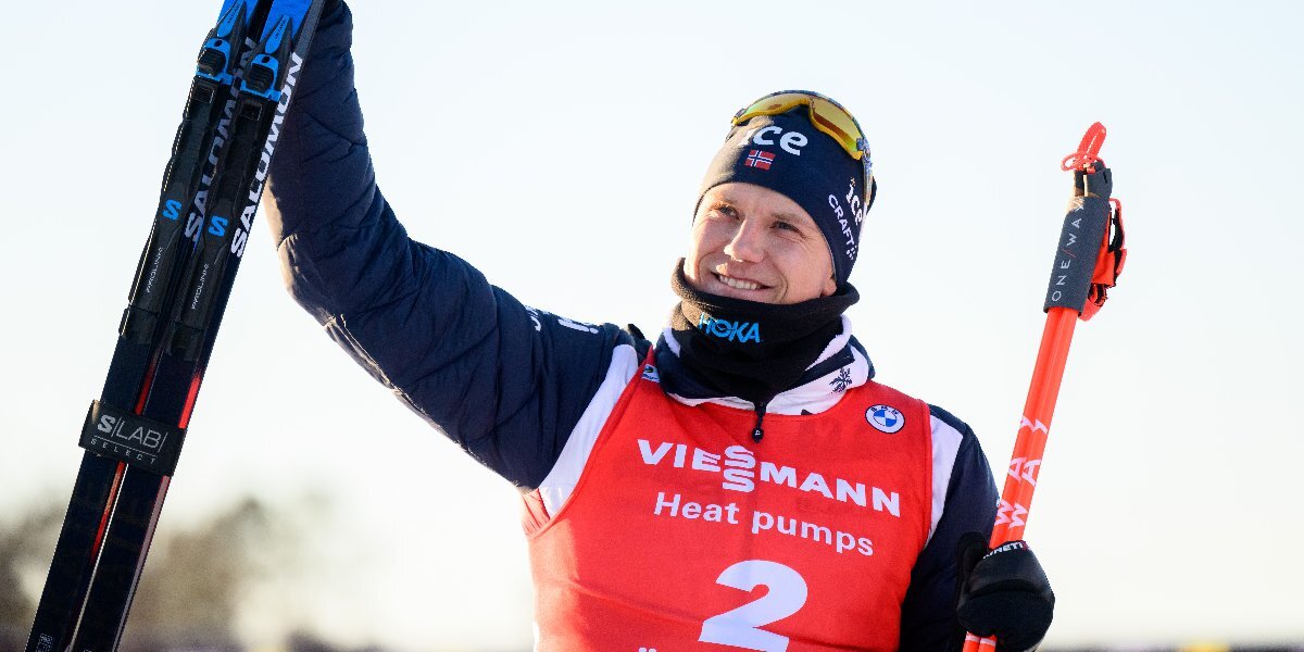 Норвежец Кристиансен одержал победу в масс-старте на этапе КМ по биатлону в Эстерсунде