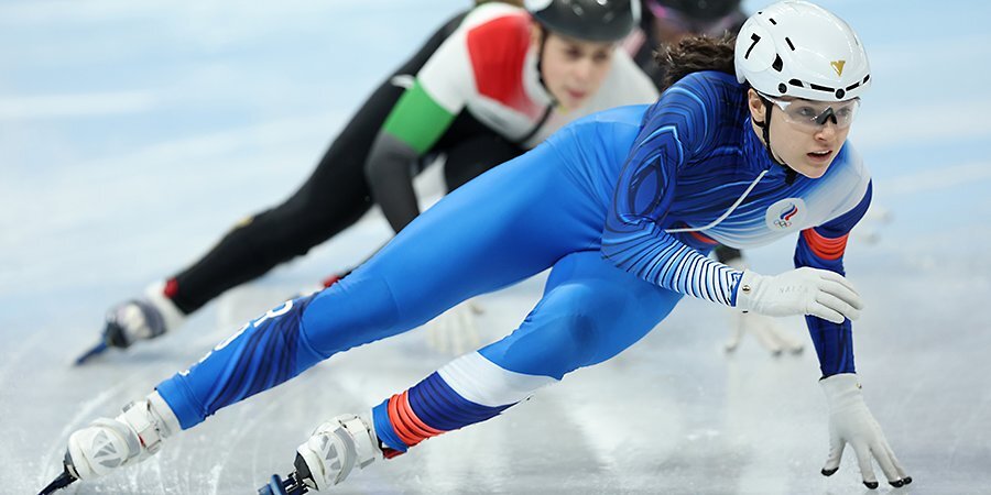 Женская сборная России по шорт-треку не отобралась в финал А в эстафете на Олимпиаде в Пекине