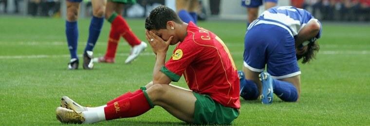 Каким был Роналду, когда впервые играл в финале Евро