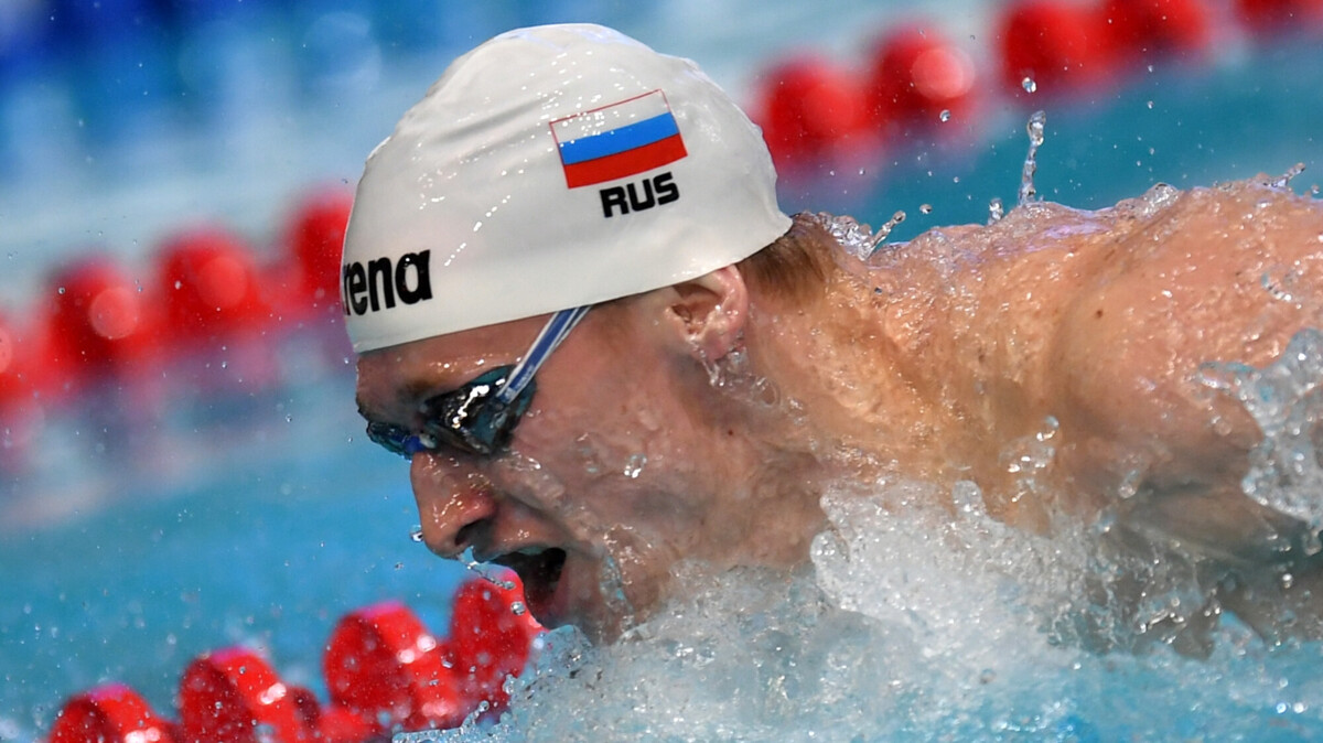Харланов выиграл финальный заплыв на 200 метров баттерфляем на чемпионате России в Казани
