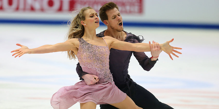 Синицина и Кацалапов не смогли завершить произвольный танец и снялись с московского этапа Кубка России